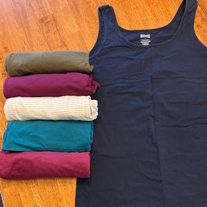 Size Large - set of 6 - Duluth Trading “no yank tanks”